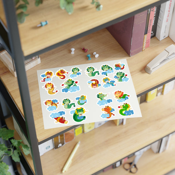 20 Chinese New Year of the Dragon Stickers