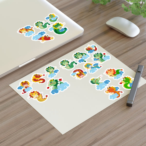 20 Chinese New Year of the Dragon Stickers