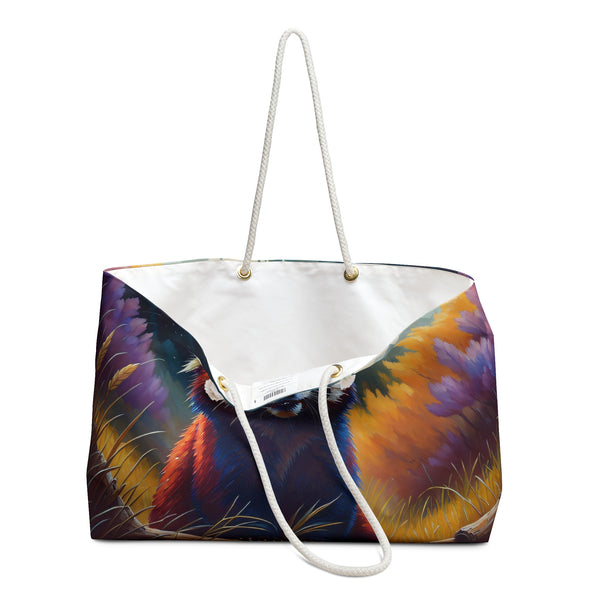 Red Panda Weekender Bag