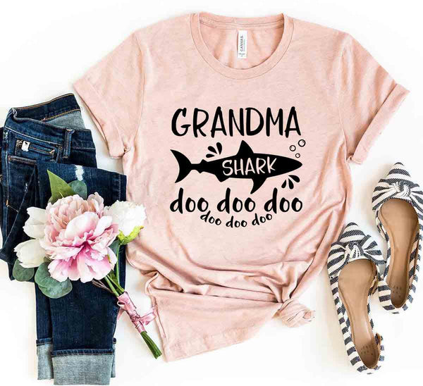 Grandma Shark Doo Doo Doo T-shirt