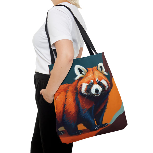 Red Panda Tote Bag