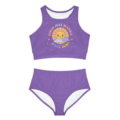 Philippine Filipino Sun Smile Sporty Swimsuit Bikini Set