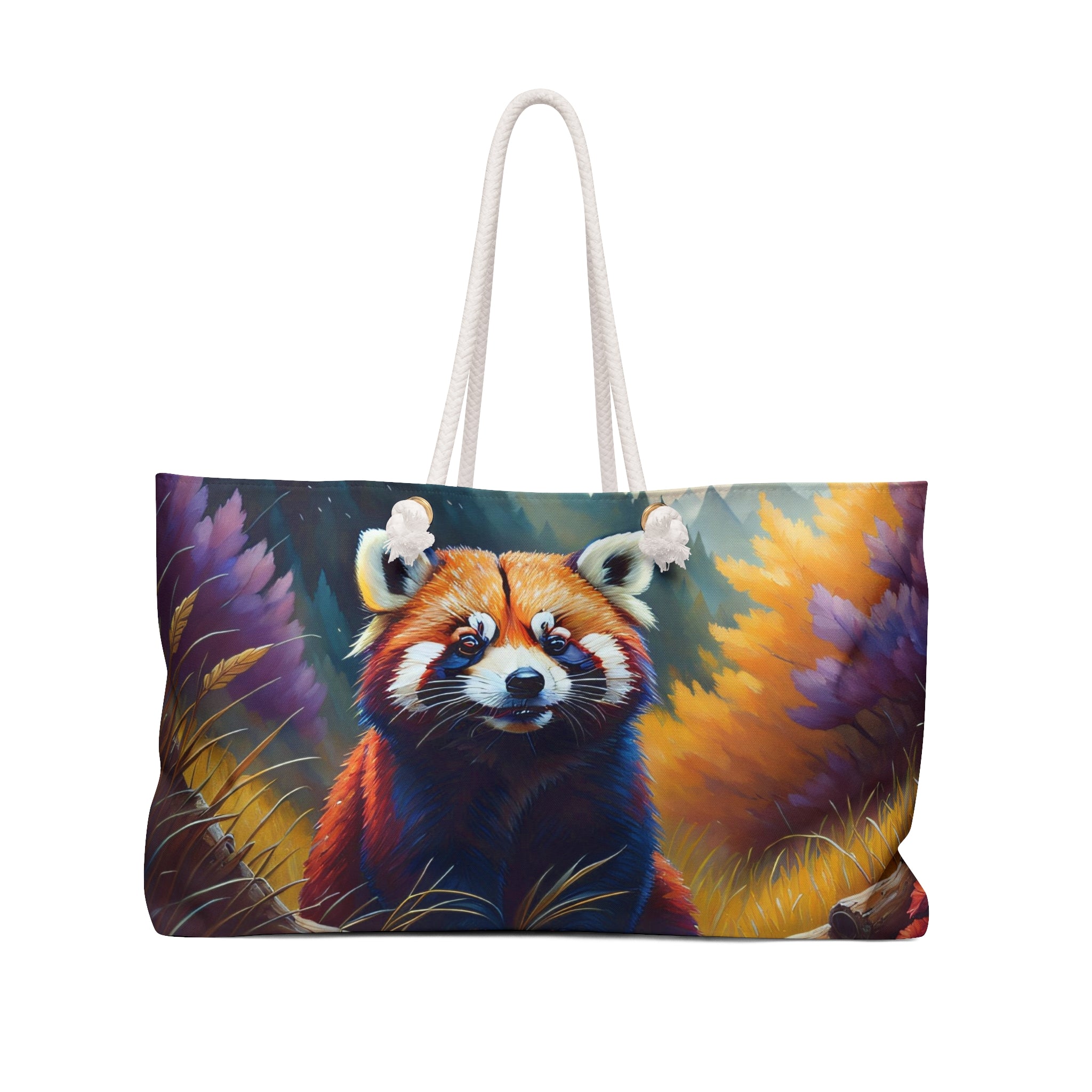 Red Panda Weekender Bag
