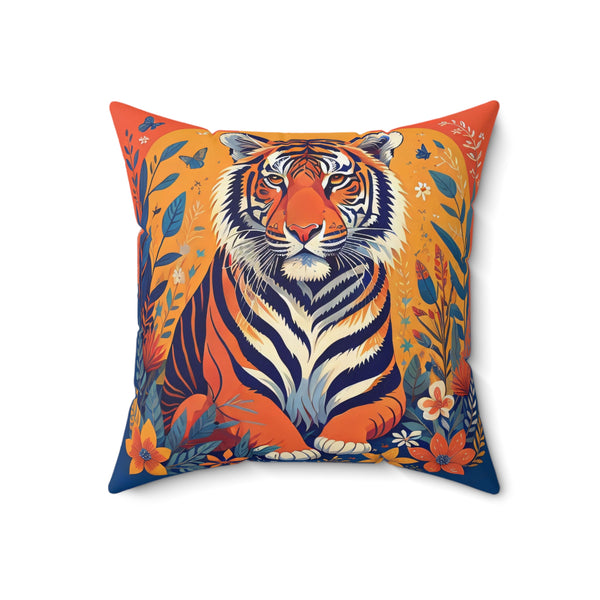 Tiger Spun Polyester Square Pillow