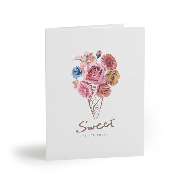 Sweet as Ice Cream Greeting Cards