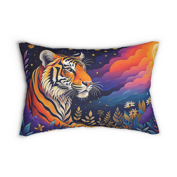 Tiger Spun Polyester Lumbar Pillow