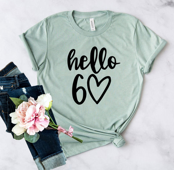 Hello 60 T-shirt