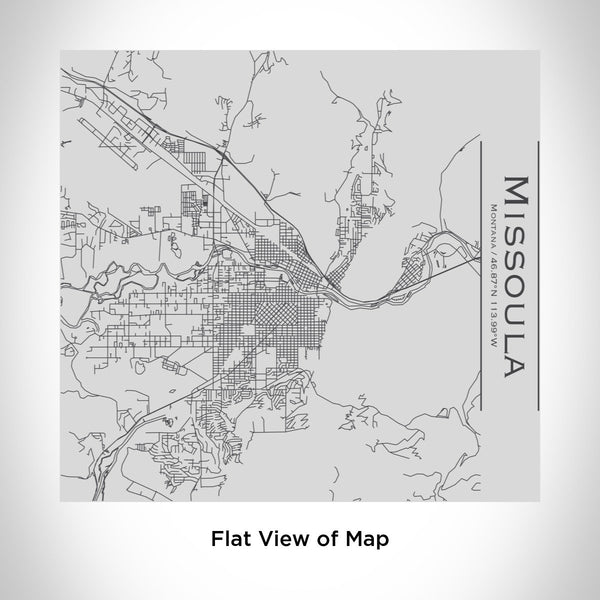 Missoula - Montana Map Tumbler