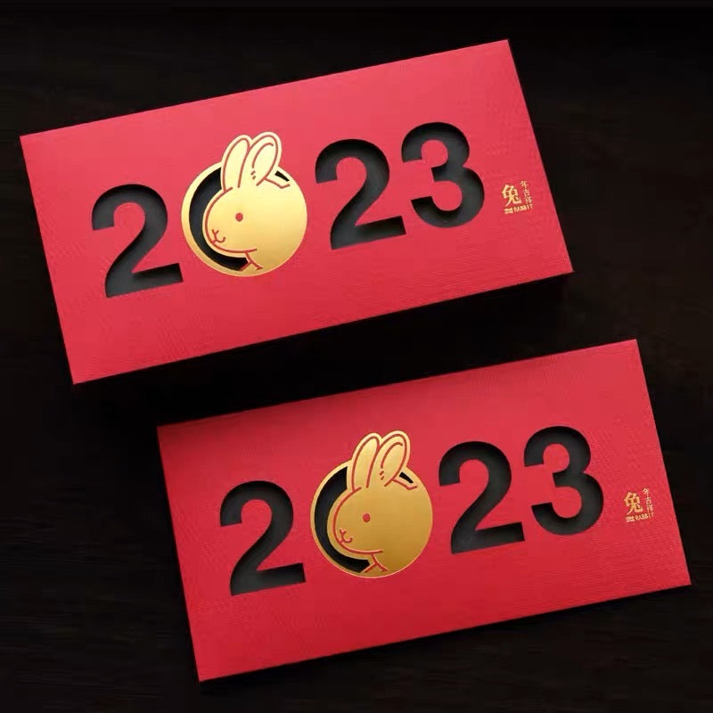 8 Chinese New Year 2023 Year of the Rabbit Red Envelopes