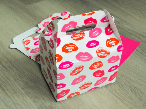 Sweet Kiss Mark Lip Favor Boxes / Treat Boxes / Gift Boxes