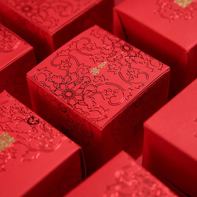 Chinese Wedding Double Happiness Favor Boxes – Zakka Shoppe