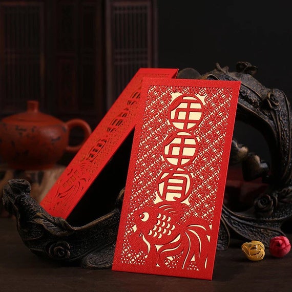 10 Chinese New Year 2023 Year of the Rabbit Red Envelopes – Zakka Shoppe