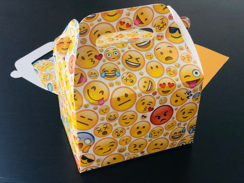 Emoji Print Favor Boxes / Treat Boxes / Gift Boxes
